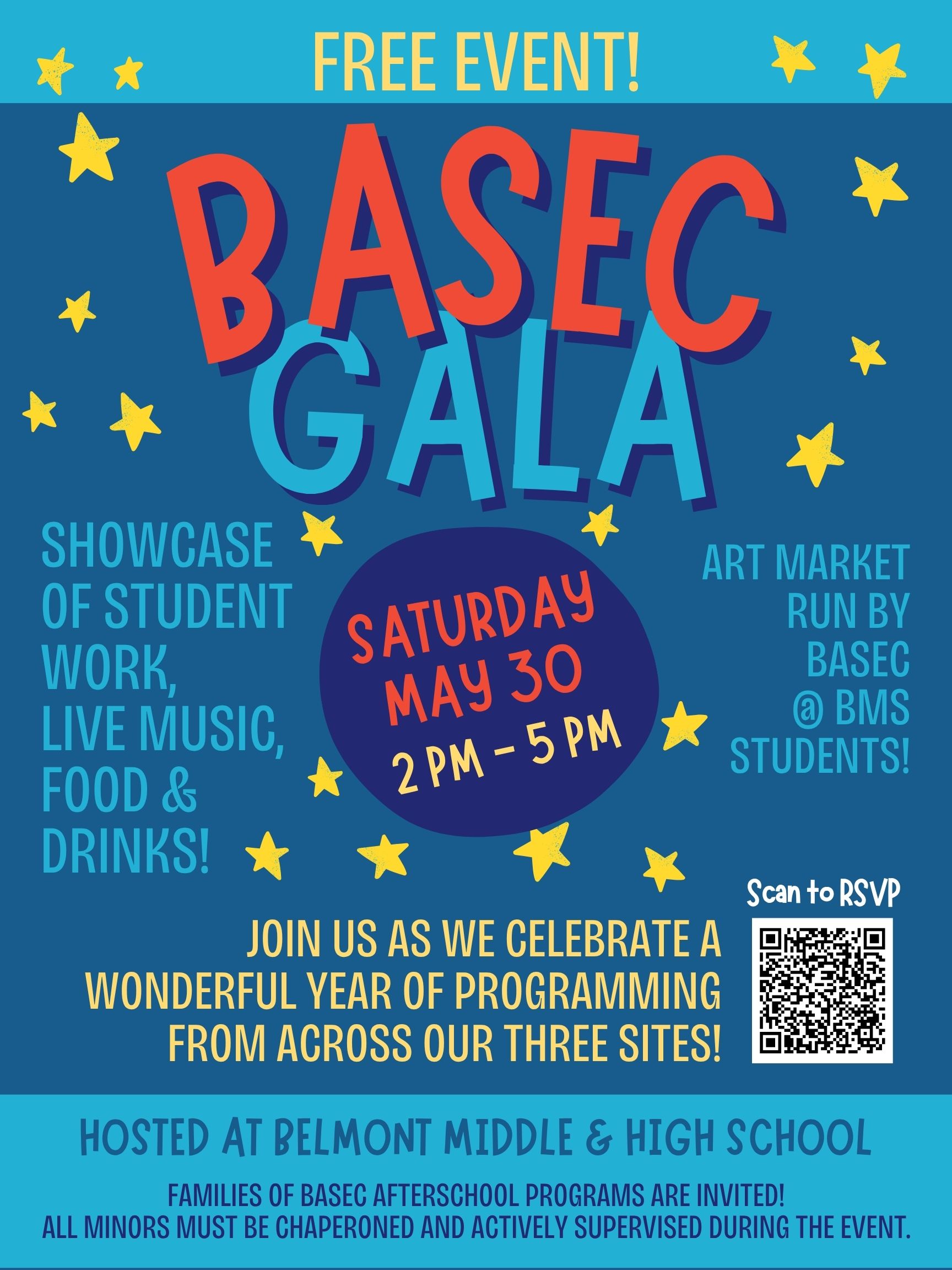 BASEC Gala! A Celebration of the Year of Belmont BASEC Student Work ...