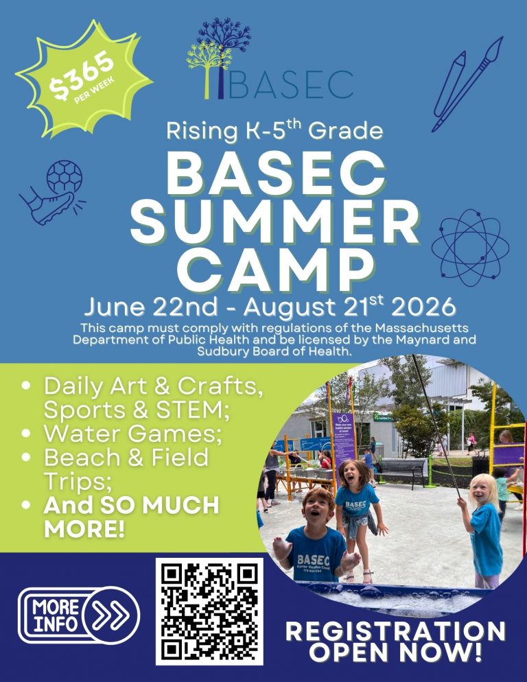 Maynard BASEC Summer Camp 2026